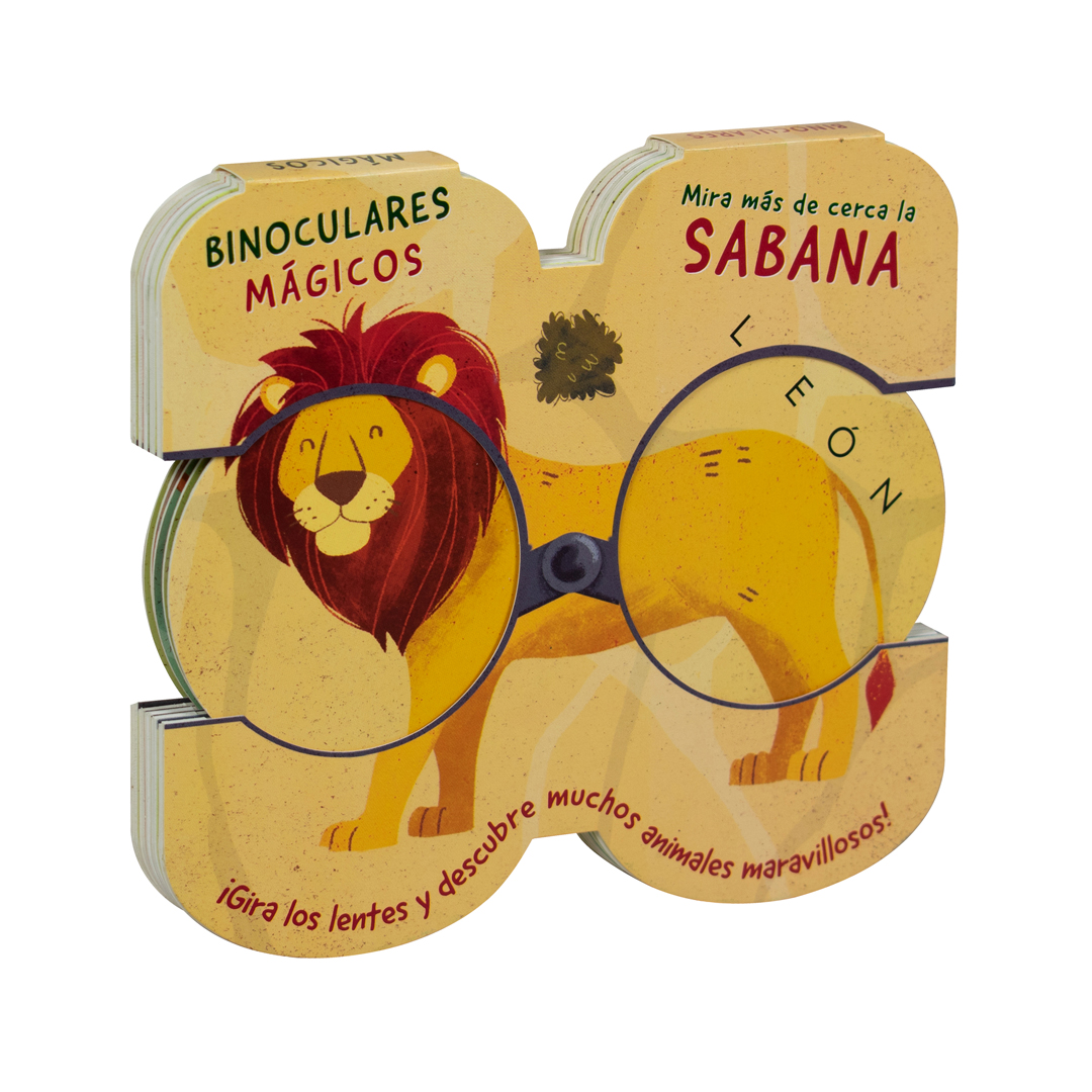 Binoculares mágicos Mira más de cerca la sabana - 9786075772752