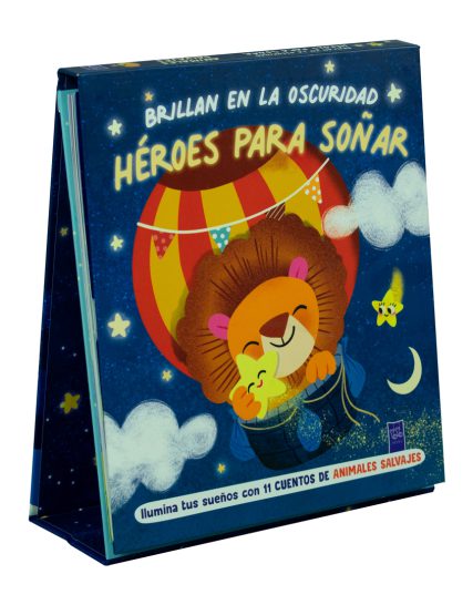 Brillan en la oscuridad heroes para soñar Animales salvajes - 9789465053455