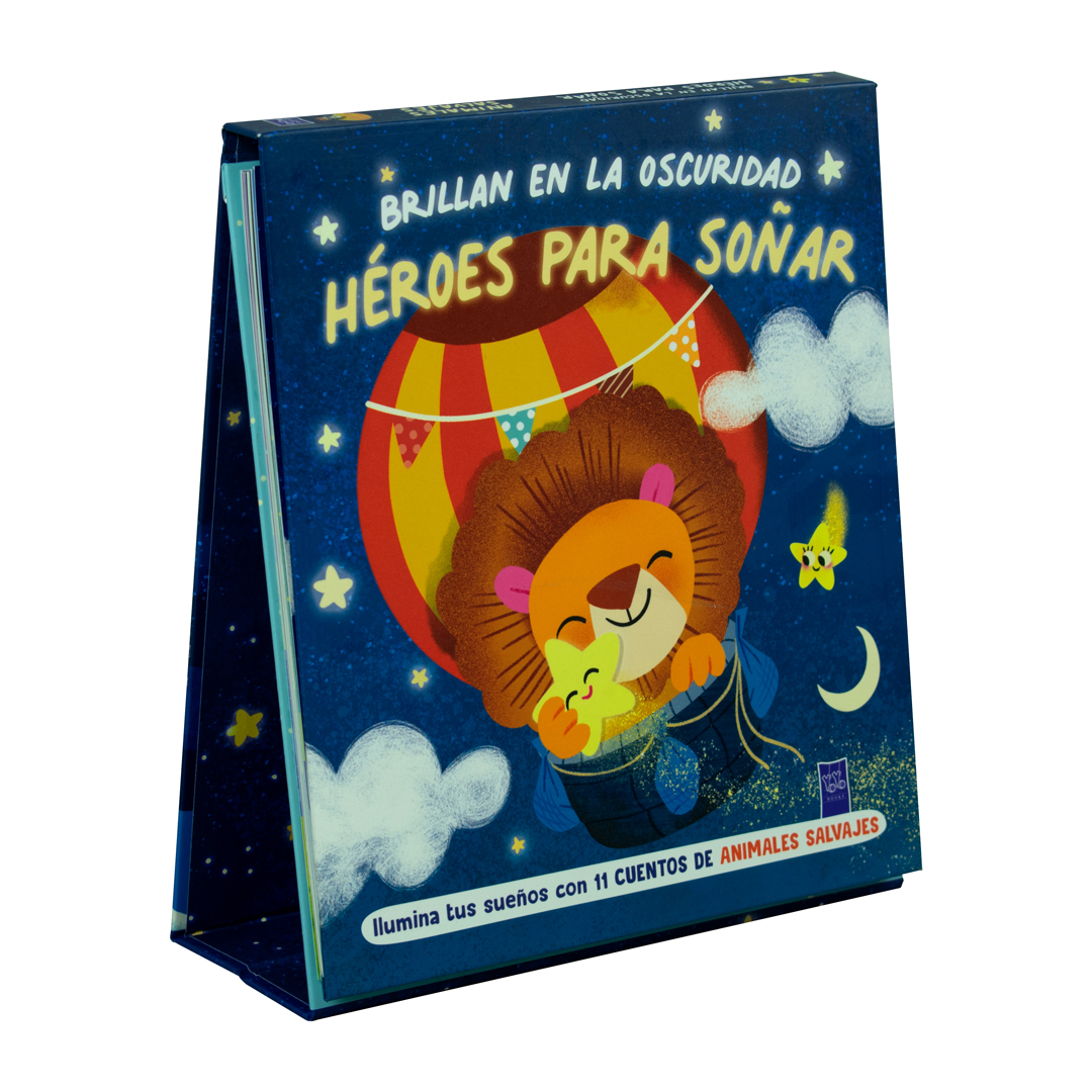 Brillan en la oscuridad heroes para soñar Animales salvajes - 9789465053455