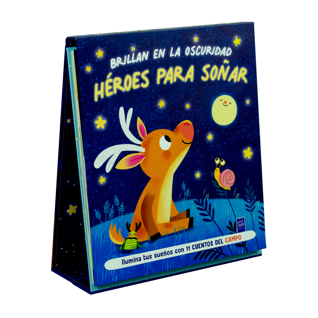 Brillan en la oscuridad heroes para soñar Campo - 9789465053448