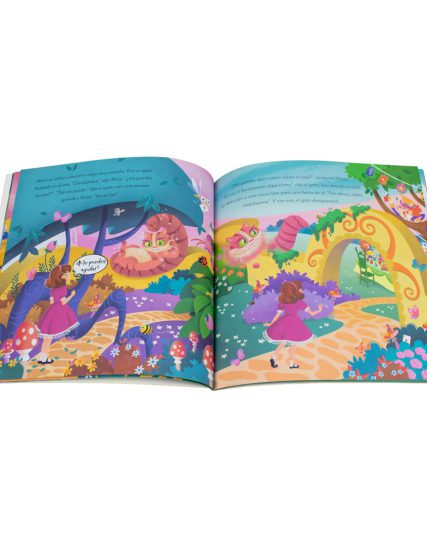 Cuento infantil clasicos fantasticos Alicia en el pais de las maravillas - 9786075772608-1