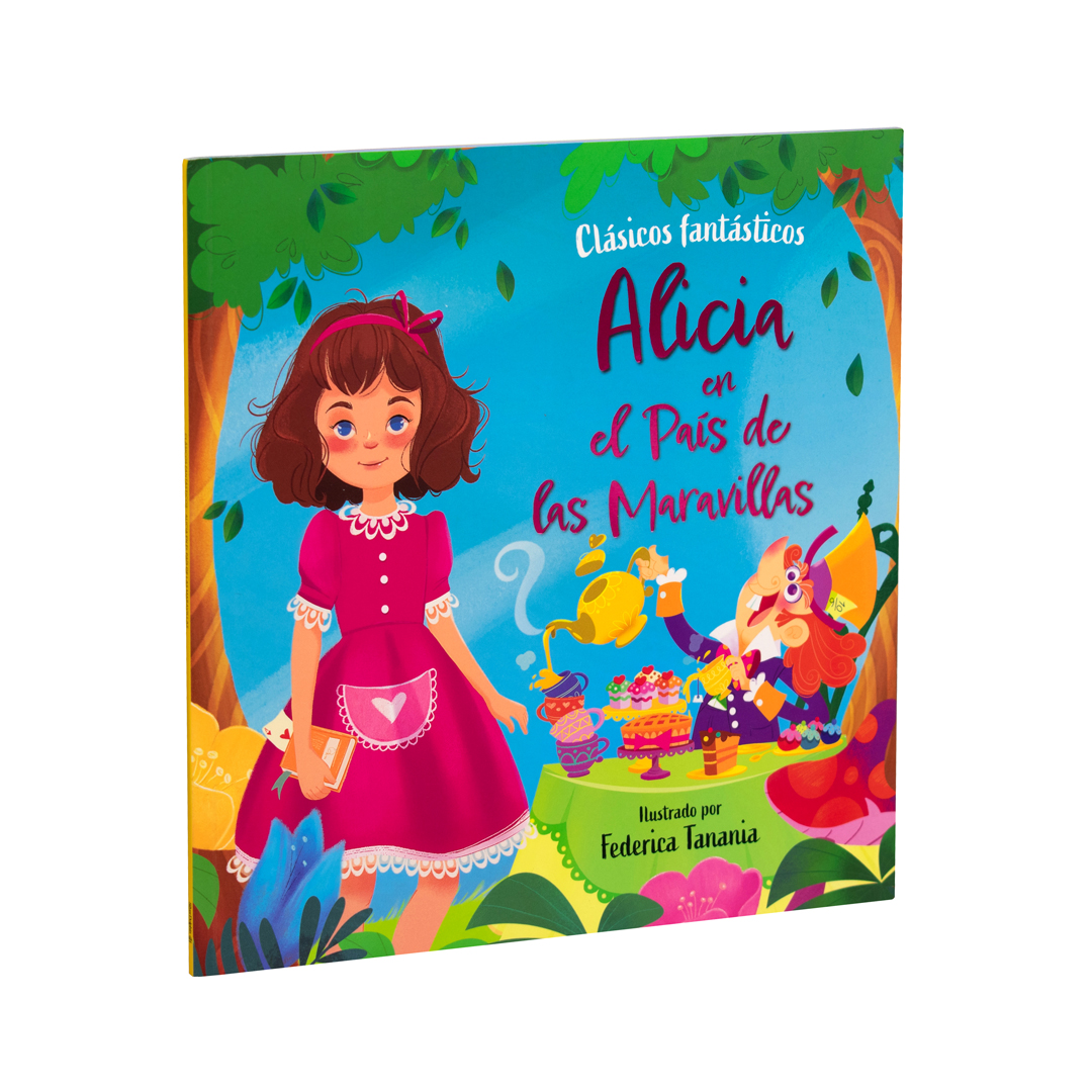 Cuento infantil clasicos fantasticos Alicia en el pais de las maravillas - 9786075772608