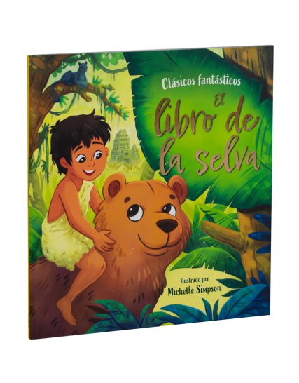 Cuento infantil clasicos fantasticos El libro de la selva - 9786075772615