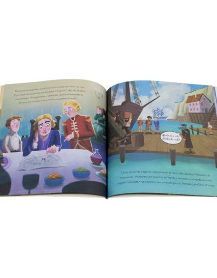 Cuento infantil clasicos fantasticos La isla del tesoro - 9786075772639-1