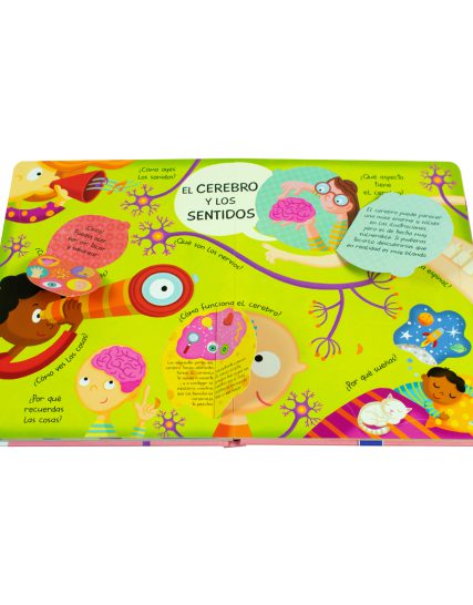 Libro infantil con ventanas Mi gran libro de respuestas Mi cuerpo - 9789463605342-1