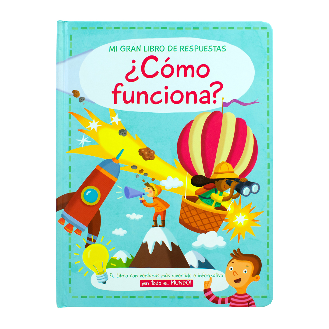 Libro infantil con ventanas Mi gran libro de respuestas ¿Cómo funciona - 9789463346252-2