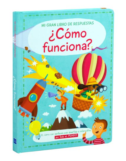 Libro infantil con ventanas Mi gran libro de respuestas ¿Cómo funciona - 9789463346252