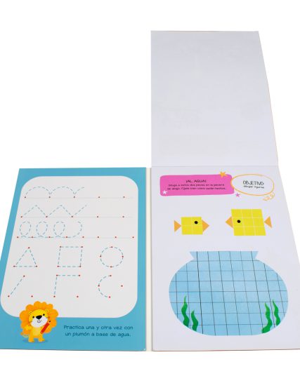 Libro infantil de actividades Listos para la escuela Edad 3-4 perro - 9789464766080-1