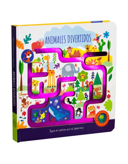 Libro infantil sigue el camino por el laberinto Animales divertidos - 9786075772370