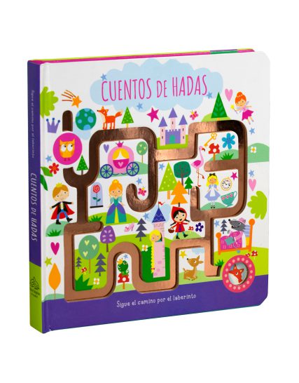Libro infantil sigue el camino por el laberinto Cueto de hadas - 9786075772387