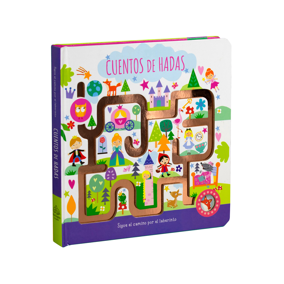 Libro infantil sigue el camino por el laberinto Cueto de hadas - 9786075772387