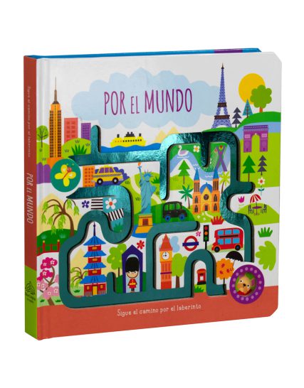Libro infantil sigue el camino por el laberinto por el mundo - 9786075772394