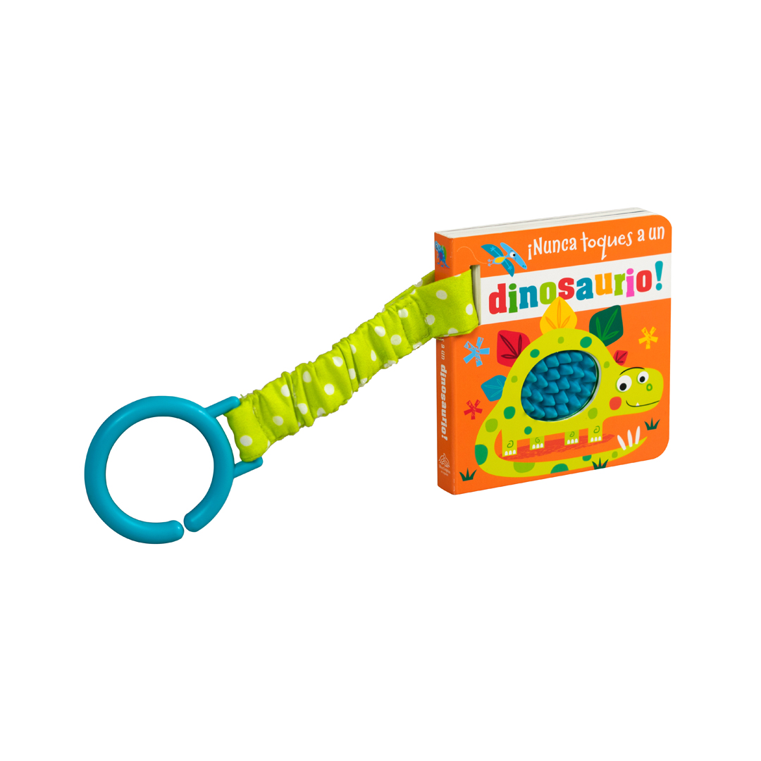 Libro para careola ¡Nunca toques a un dinosaurio!... ¡Excepto en este libro! - 9786075772585