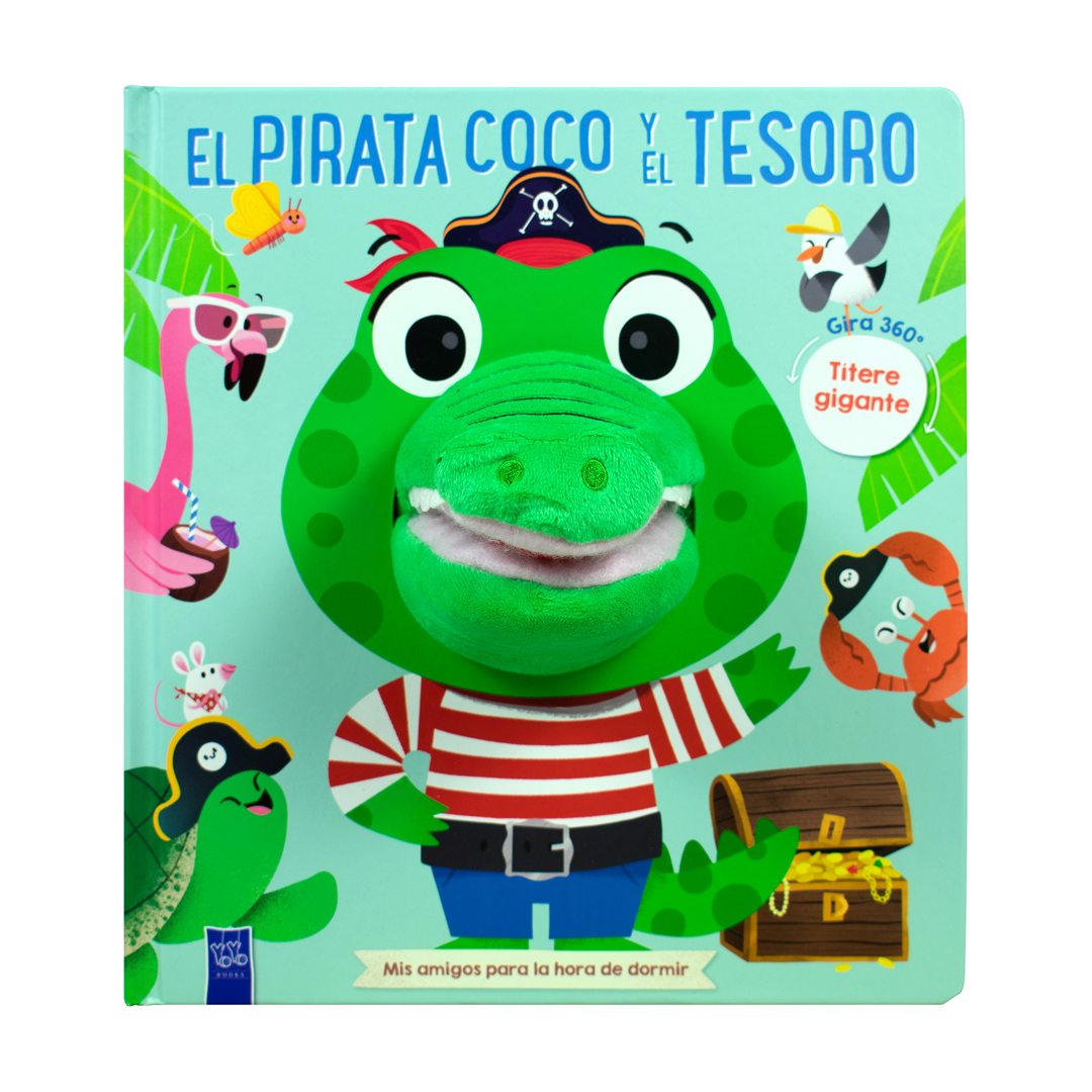 Cuento infantil Mis amigos para la hora de dormir El pirata coco y el tesoro - 9789465059310-2