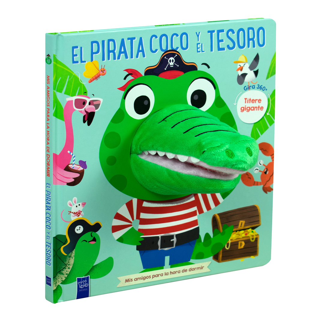 Cuento infantil Mis amigos para la hora de dormir El pirata coco y el tesoro - 9789465059310