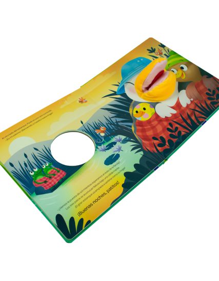 Cuento infantil Mis amigos para la hora de dormir La patita hace amigos - 9789465059327-1