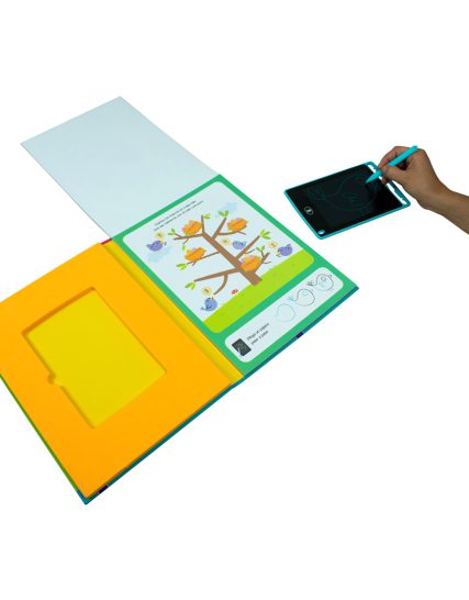 Libro infantil con tableta Mi primer libro de actividades con tableta 4+ ¡Letras, números y más! (Verde) - 9789465056890-1