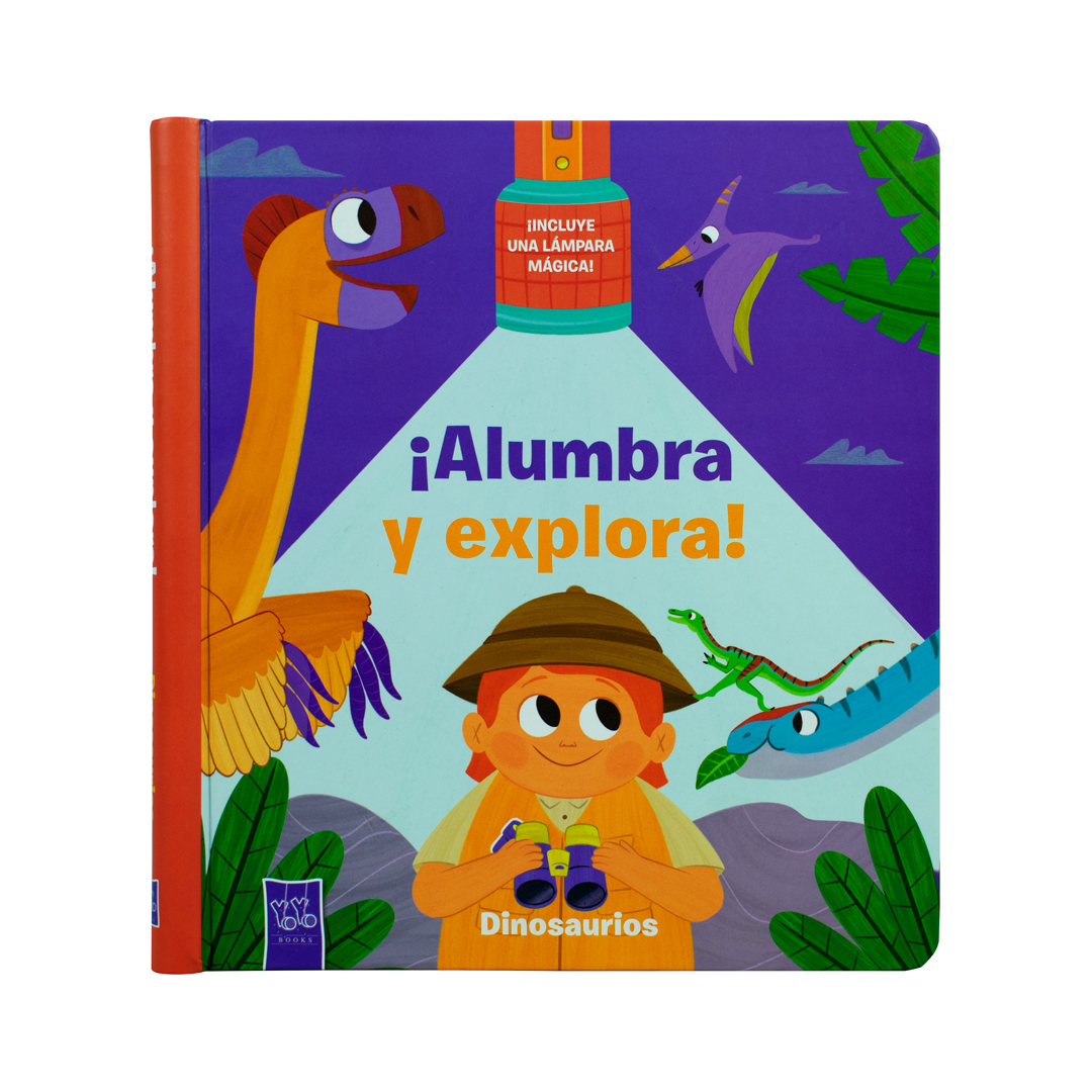 ¡Alumbra y explora! Dinosaurios - 9789465057910-2