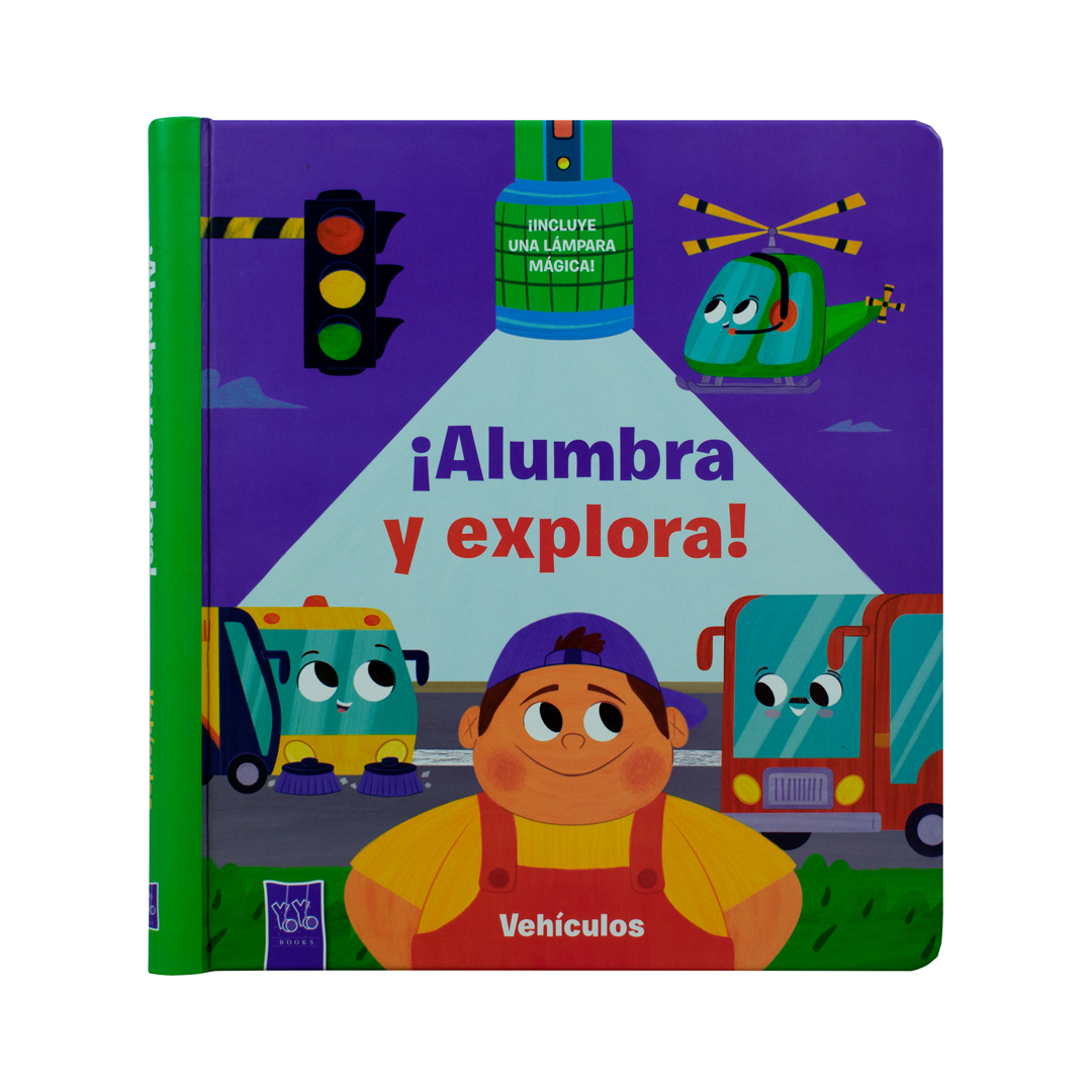 ¡Alumbra y explora! Vehículos - 9789465057941-2