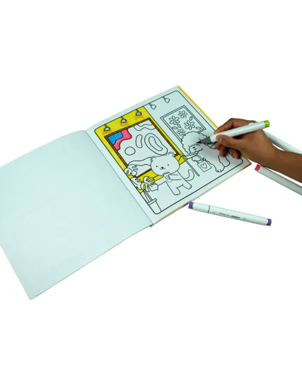 Libro para Colorear Sunny Vibes Comfy & Cozy - 9786075773216-1