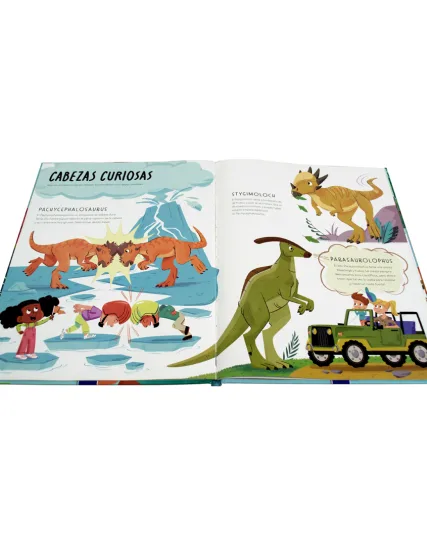Enciclopedia Infantil Exploradores Junior Los Asombrosos Dinosaurios - 9789465245331-1