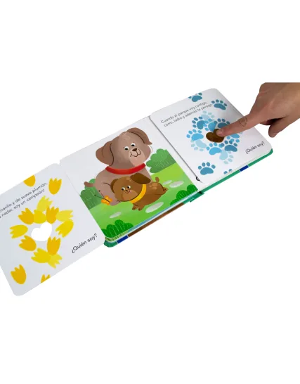 Libro Infantil con Textura ¿Quién Soy Animales Bebés - 9789465243610-1