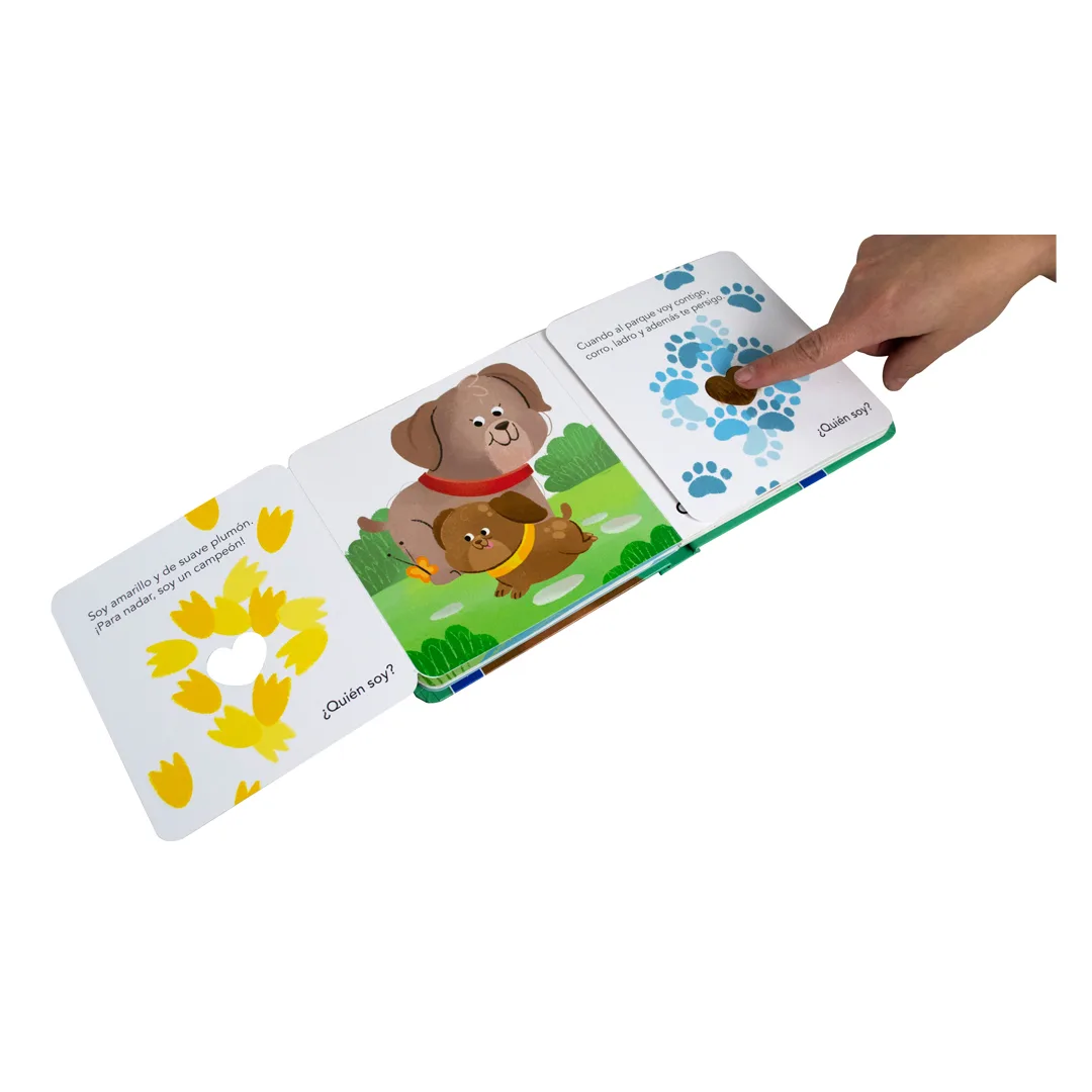 Libro Infantil con Textura ¿Quién Soy Animales Bebés - 9789465243610-1