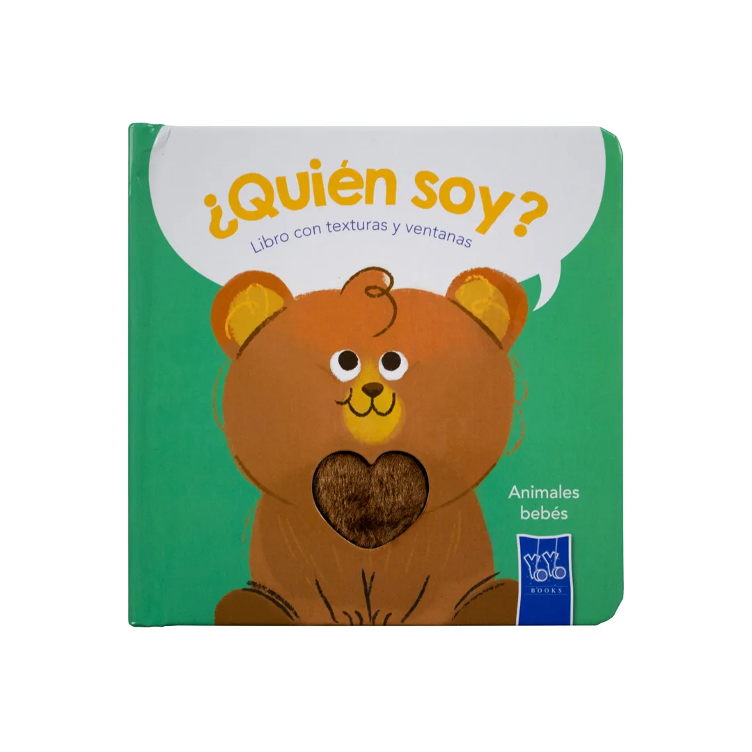 Libro Infantil con Textura ¿Quién Soy Animales Bebés - 9789465243610-2