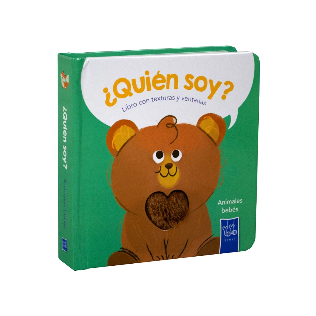 Libro Infantil con Textura ¿Quién Soy Animales Bebés - 9789465243610