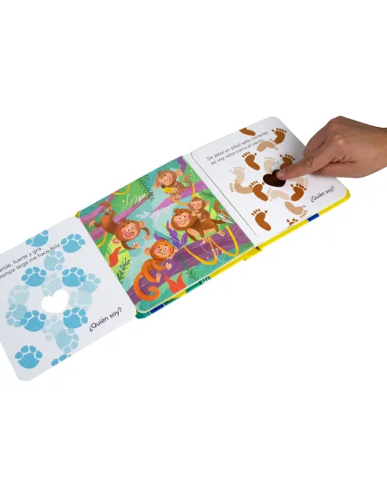 Libro Infantil con Textura ¿Quién Soy Animales Salvajes - 9789465243603-1