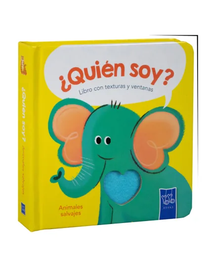 Libro Infantil con Textura ¿Quién Soy Animales Salvajes - 9789465243603