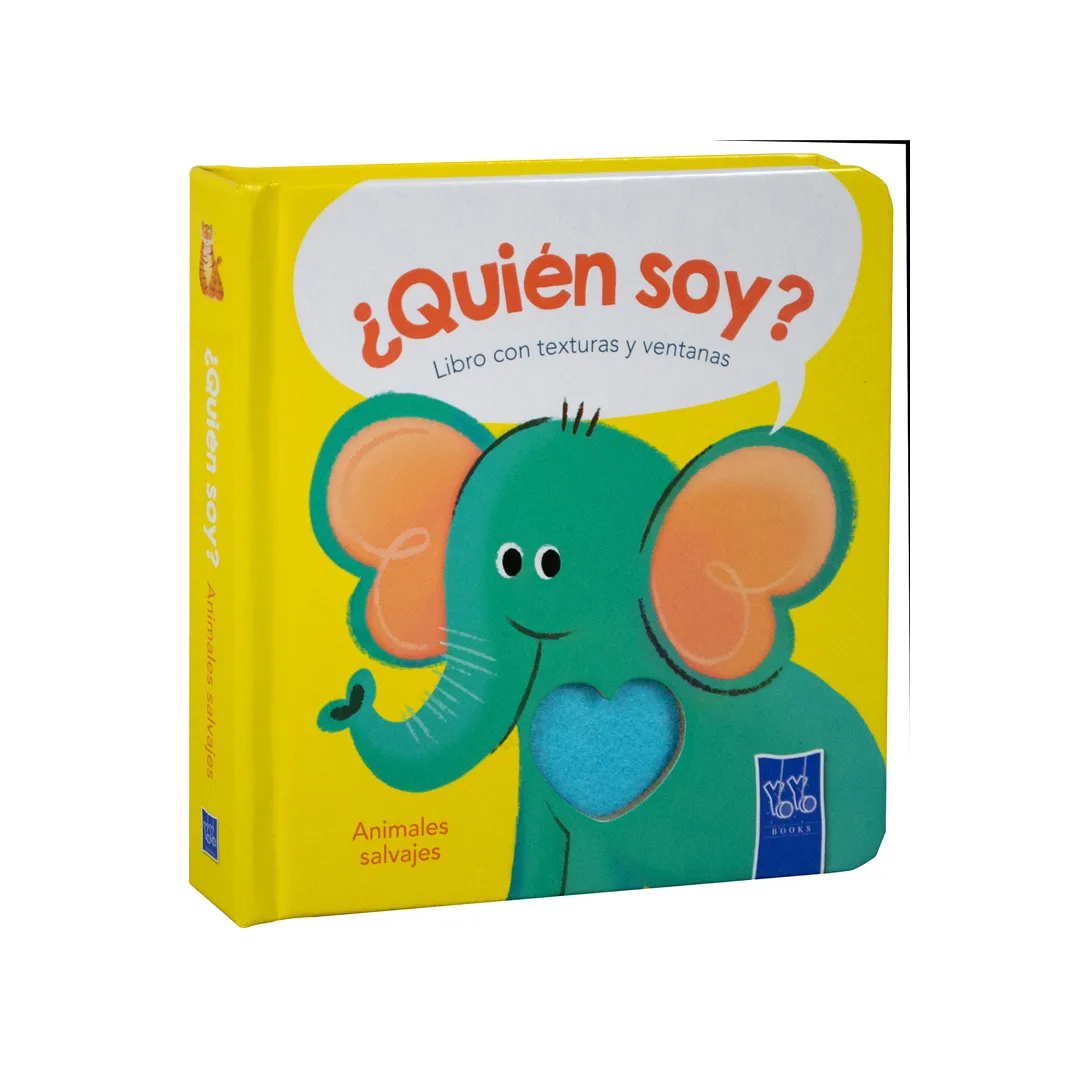 Libro Infantil con Textura ¿Quién Soy Animales Salvajes - 9789465243603