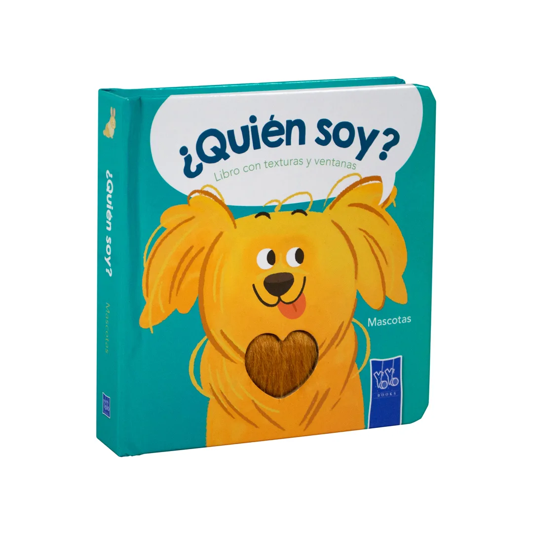 Libro Infantil con Textura ¿Quién Soy Mascotas - 9789465243627