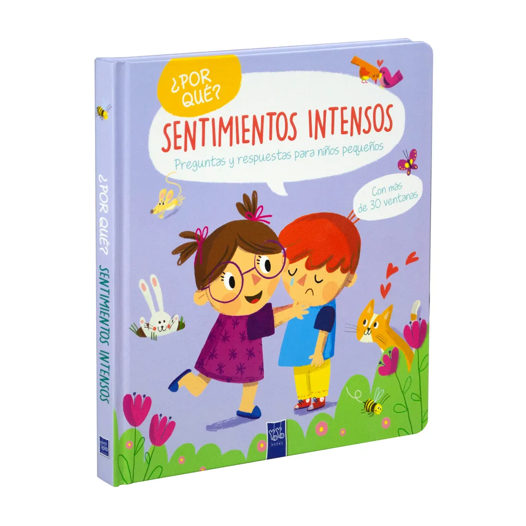 Libro Infantil con Ventanas ¿Por Qué Sentimientos Intensos - 9789465244860