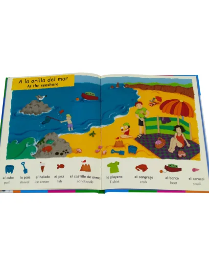 Libro Infantil Bilingüe Mis Primeras 100 Palabras en Español e Inglés - 9786075773537-1