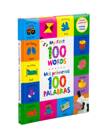 Libro Infantil Bilingüe Mis Primeras 100 Palabras en Español e Inglés - 9786075773537