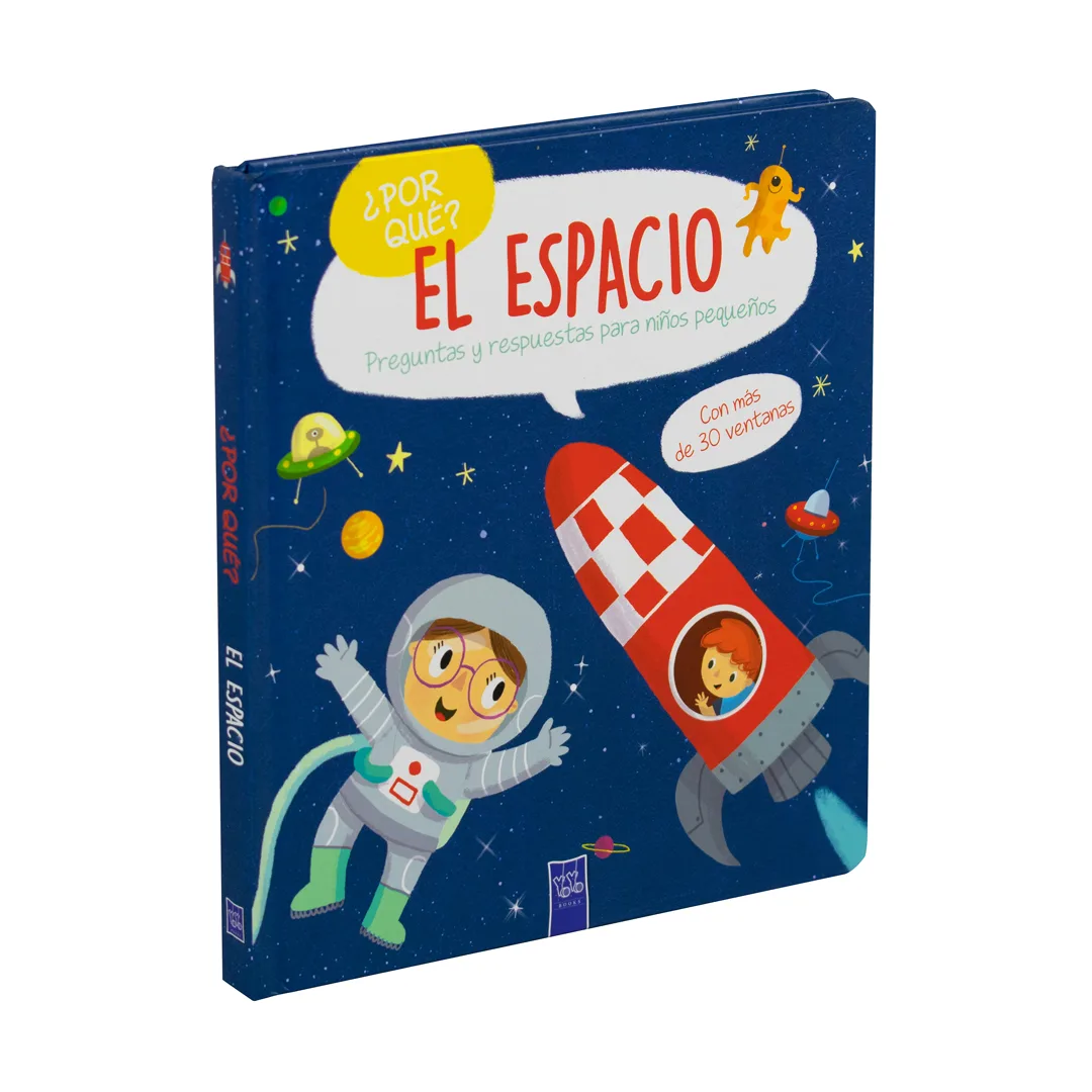 Libro Infantil con Ventanas ¿Por Qué El Espacio - 9789464765489