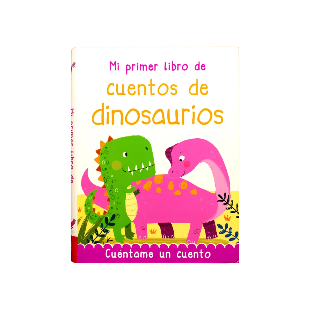 Cuento infantil con 384 páginas Mi primer libro de cuentos de Dinosaurios - 9786075325118-2