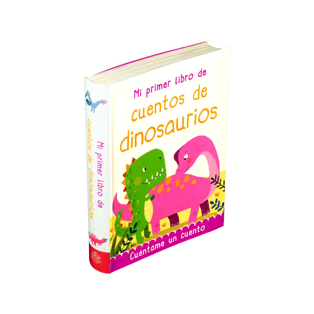 Cuento infantil con 384 páginas Mi primer libro de cuentos de Dinosaurios - 9786075325118