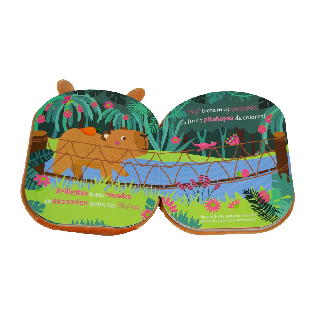 Cuento para bebés Tierno y abrazable Capibara Curioso - 9786075774046-1