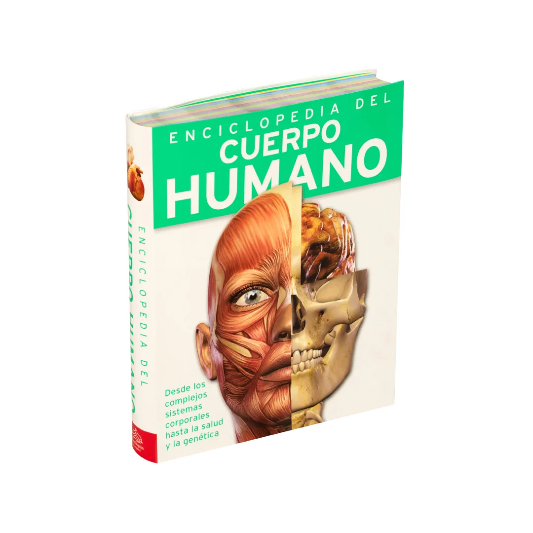 Enciclopedia infantil 384 Paginas enciclopedia del cuerpo humano - 9786075329826