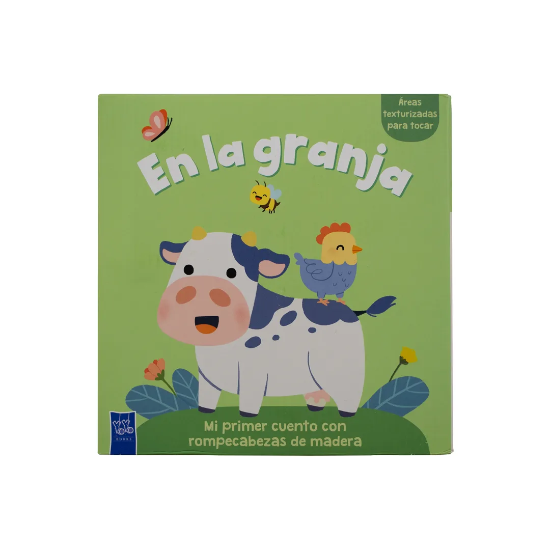 Libro Infantil Mi primer cuento con rompecabezas de madera En la granja - 9789465246581-2