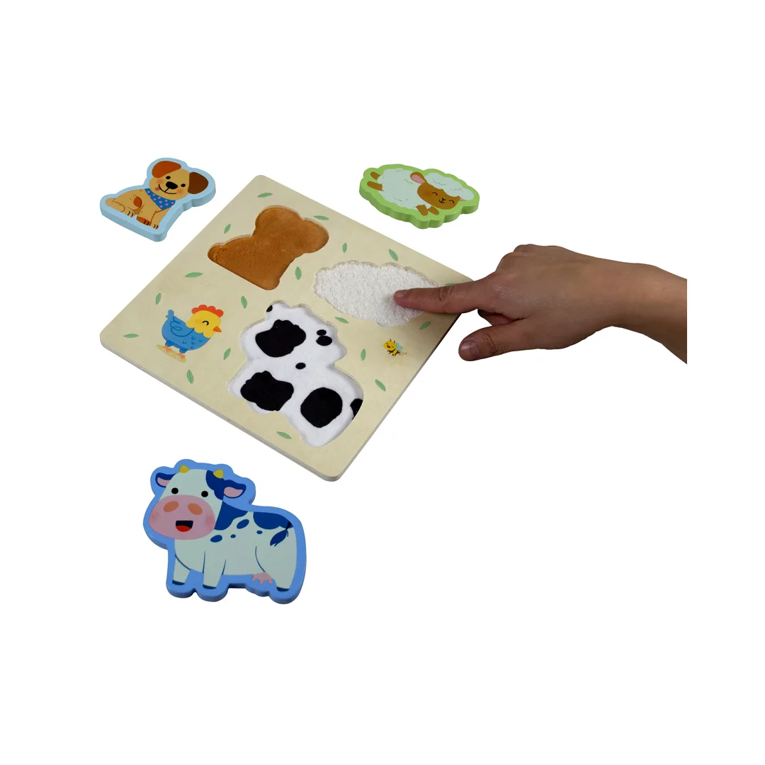Libro Infantil Mi primer cuento con rompecabezas de madera En la granja - 9789465246581-6