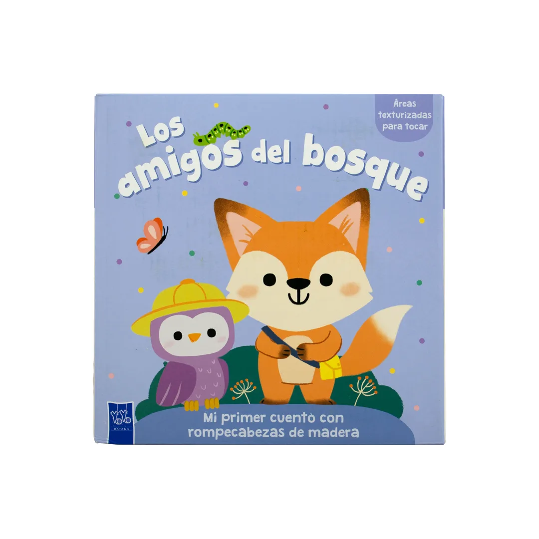 Libro Infantil Mi primer cuento con rompecabezas de madera Los amigos del bosque - 9789465246598-2