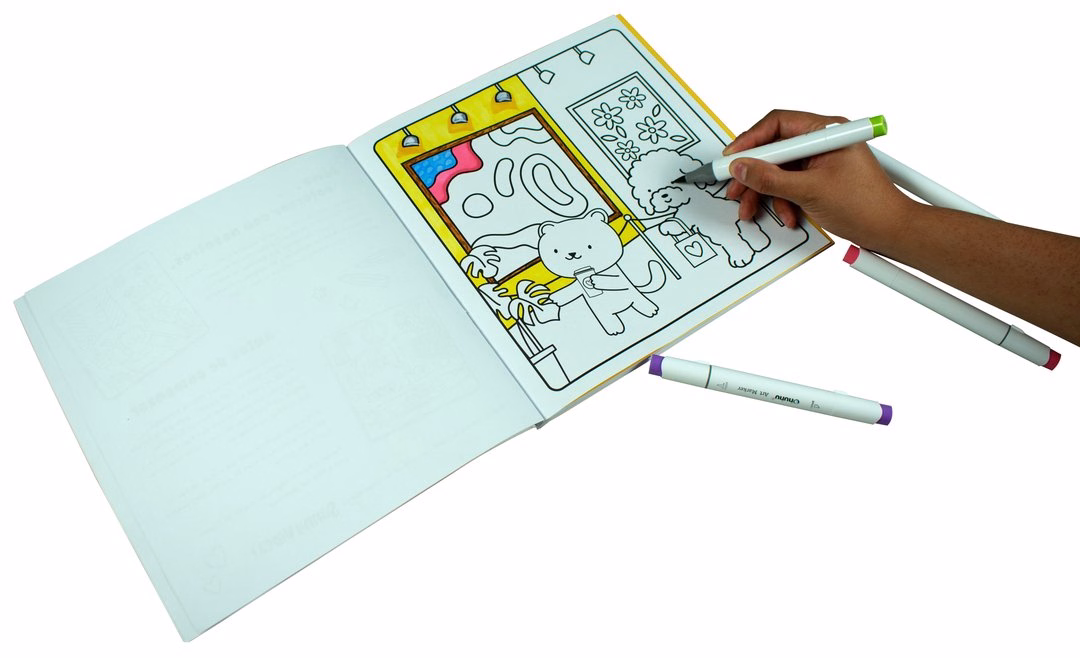 LIBRO PARA COLOREAR COZY WEEKEND